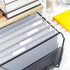 SUNEE Hanging File Folders, 25 Pack Gray Letter Size File Folders with 1/5-cut Tabs, Stay Organized for Home and Office