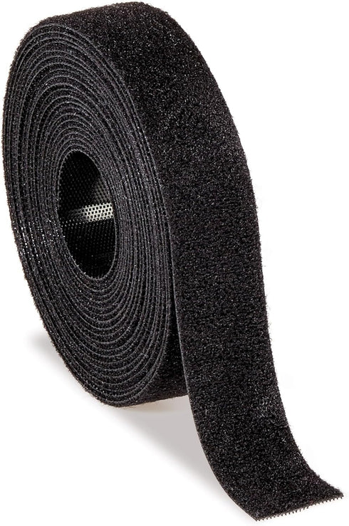Scotch Bundling Wrap, 0.75-in x 12-ft, Black, 1-Pack