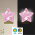 Burbuja 0.2W Kawaii Axolotl LED Night Light Plug into Wall Star-Shaped Nightlight Dusk to Dawn Auto Sensor for Bedroom