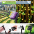 50 ITICdecor Solar Flower String Lights Outdoor Waterproof LED Fairy Light Christmas Decorations for Garden Fence Patio