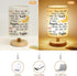 Heartfelt Baptism Night Light for Boys and Girls - Christening Gift with Prayer