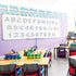 Colarr 216 Pcs Glitter Bulletin Board Letters for Classroom Numbers Alphabet with Adhesive Dots