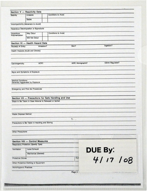 Lion Clear Project Folders with Index Pocket, 10 EA/Pack, 1 Pack (49120-CR)
