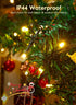 66FT 200 8 LED Christmas Tree Lights, Twinkle Fairy Lights String with Flashing Modes String Lights for Indoor Bedroom