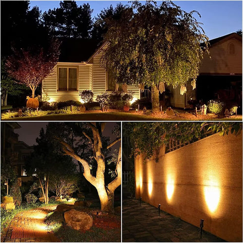 MR16 LED Bulbs, 50W Halogen Equivalent Landscape Light Bulbs, 2700K Warm White 5W GU5.3 12V Spotlight Bulb (6 Pack)