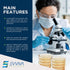 Evviva Sciences Potato Dextrose Agar Petri Dishes, Prepoured for Mushrooms, Home Test Kit, Science Fair