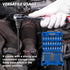 48-Piece 3/8" Set, 6-Inch S2 CASOMAN Drive Master Torx Bit Socket and External Torx Socket Extra Long, CR-V & Steel