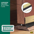 M-D Building Products 05744 36 in. Gold Aluminum and Vinyl Heavy-Duty Screw-on Door Sweep