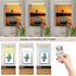 16in Dimmable MIOBLUE LED Picture Light Battery Operated with Remote, Rechargeable Picture Light for Paintings,Metal