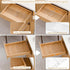 LETGO 4 Pack 11" 22" 4 (4) Adjustable Spice Rack for Drawer- Expandable From to Expandable Spice Drawer Organizer Tiers