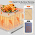 Togee -6 settings- Countertop-rollup Marble Warming Mat For Food-Marble Extra Large Warming Trays For Buffets Party