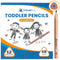 Learning Pencils for Toddlers 2-4 Years - Jumbo Triangle Shape for Easy Grip, 12 Pack