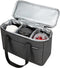 Reusable 3 Cups Drink Carrier for Delivery with Adjustable Dividers, Insulated Drink