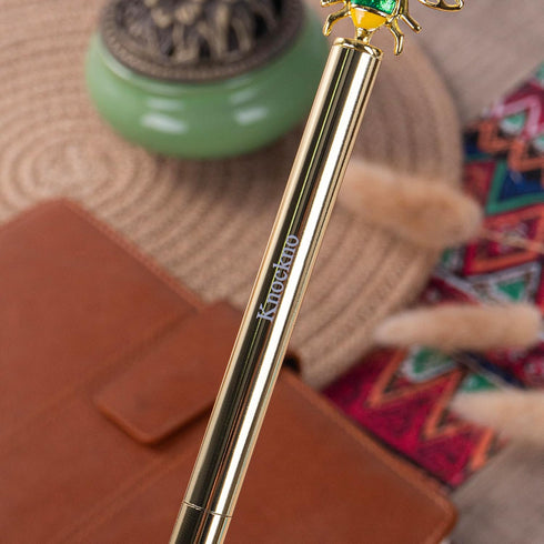 Bee Pen Extra-long Style, Cute Top & Unique Gifts, Happy Bee Day Writing Pen for Office Party Decoration