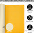 PATIKIL Large Desk Mat 55"x17" Non-Slip Waterproof PU Leather Dual Sided Desk Pad for Office Home Work Study, Yellow
