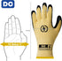 Insulated Electrician Gloves, 400V High Voltage Resistant, Flame Retardant Work Gloves for Electricians