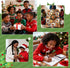 50 Set TICIAGA African American Religious Christmas Greeting Card - Black Nativity Christmas Greeting Card