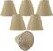 TAaMTYH Small Lamp Shade Chandelier Shades Set of 6Fabric Lampshade for Wall LampChandelier