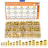420 PCS M2 M3 M4 M5 Female Thread Knurled Nuts, Brass Threaded Insert Assortment Kit