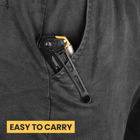 KAMBOLLY 6 1 5 Folding Utility Knife, Box Cutter Knife, Razor Work Knives, in Utility Knives Multitool with Razor