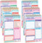 Glenmal 6 Pack Adulting Note Pad, Daily Planner Notepad, Undated Checklist Daily Planner for Office Stuffers