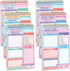 Glenmal 6 Pack Adulting Note Pad, Daily Planner Notepad, Undated Checklist Daily Planner for Office Stuffers