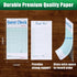 6 Pack, 300 Guest Check Books Guest Checks for Servers, Server Note Pads, Waitress Accessories Writing Pad, Thick
