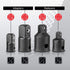 CARBYNE Impact Socket Adapter Set, 4 Piece - Ratchet Adapter for Impact Wrench, Impact Adapter & Socket Adapters