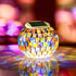SunKite Solar Table Lights Outdoor Indoor Color Changing Crackle Crystal Glass Night Lights,Waterproof Solar Powered