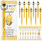 Qilery 50 Sets Bee Theme Pen Favor Bulk Thank You for Bee-ing