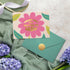 5x7 Sweetzer & Orange Teacher Thank You Card Elegant Appreciation Card with Gold Foil, Sturdy Envelope & Sealing