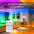 9.8ft 40-55in 16M Dimmable 30 Avatar Controls Smart Fairy Lights for TV Backlight USB String Lights with Remote Color