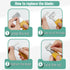 Set, 2 Pack, Set 10 Bates- Razor Blade Scraper Yellow, Locking Razor Scraper with Extra Carbon Steel Blades, Window