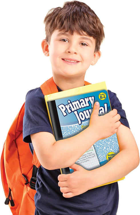 Better Office Products Primary Journal, Hardcover, 4 Fun Colors, Primary Composition Book, 80 Sheets, 9.75" x 7.5", 4