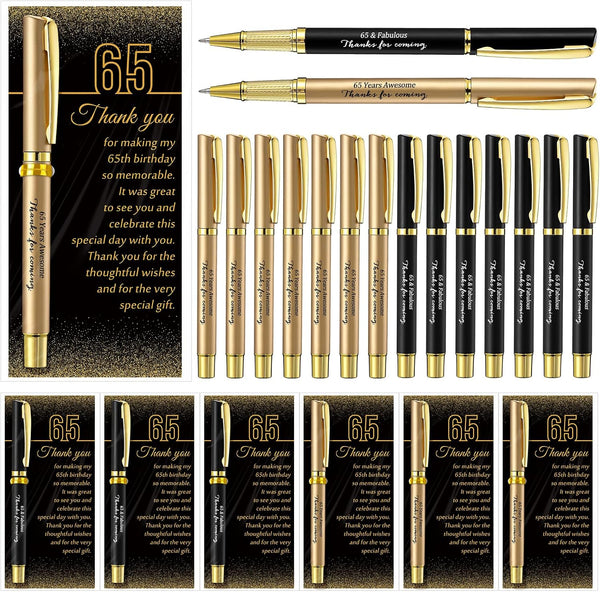 Feifeiya 50 Set 65th Birthday Party Favor for Guest Anniversary Party Favor with