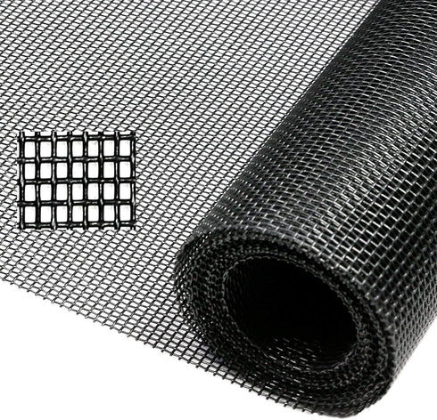 TOOLTRIZ Pet Proof Window Screen Replacement, 39 inch W x 100 inch L,