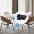 10 Pcs 10mm Rubber Hole Plug, Black Silicone Round Snap-in Type Locking Furniture Hole Plug Protective Cover