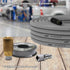 JACO ThreadPro PTFE Thread Seal Tape, 1/2" x 100 ft. (Mega Roll) | Professional-Grade Sealant (Cool Gray)