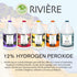 12% Rivire Scented Hydrogen Peroxide Gallon, Pomegranate
