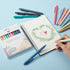 Mr. Pen Retractable Gel Pens, 12 Pack, Fast Dry, Fine Point 0.7mm, Cute Aesthetic Pens for Journaling, Gel Ink Pens