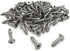 5 x 20mm Flat Head Phillips Drive Screws - Self Drilling 304 Stainless Steel Drywall Wood Screws (100Pcs)