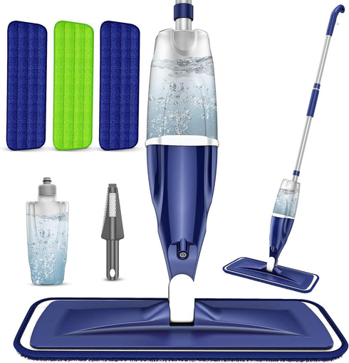 Microfiber Spray Mop for Floors Cleaning: Wet Dry Hardwood Floor Mops with