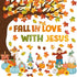 Zonon Christian Fall Love with Jesus Bulletin Board Set, Autumn Decorations, Maple Leaf Pumpkin Cutouts for Thanksgiving