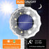 8 Pack Solar Ground Light Outdoor Mini Solar Grounf Lights Waterproof Landscape Lighting Solar Powered Pathway Lights