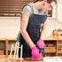 THINKOWRK 3 in 1 Light Pink Staple Gun - Home Use Upholstery with 900 Staples, Nail Gun for Wood, Fabric, DIY Repair