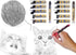 June Gold 640 Pieces, 0.5 mm HB #2 Lead Refills, 160 Pieces Per Dispenser, Break Resistant Lead/Graphite (Pack of 4)