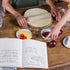 ZICOTO Aesthetic Blank Recipe Book with Waterproof Cover, Perfect Notebook to Organize Your Recipes