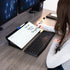 VIVO 16 x 7 inch Desktop Whiteboard with Marker Slot, Non-Streak White Surface, Black Frame
