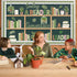 Set Bookshelf Bulletin Board Plant Greenery Classroom Decorations Reading Library Bulletin Board Potted Bookshelf Paper