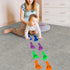 IKAYAS 48 Pcs Carpet Circles - Carpet Spot Markers for Classroom, 6 Colors Carpet Marker Spots